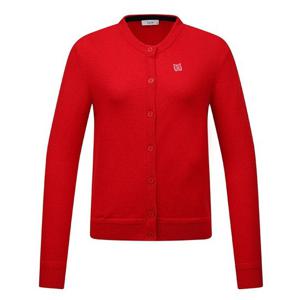 [링스골프]여성 BASIC라운드넥 가디건 L22E3SD062BP