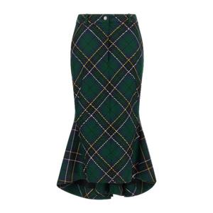 알렉산더맥퀸 타탄 스커트 839654QJAFI 4348