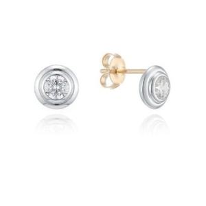 [로이드] 3부 더블 베젤 14K 귀걸이 LED25001D