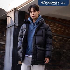 남성 올버트 퍼텍스 퀀텀 구스다운 미드패딩 (BLACK)  DMDJ7S056-BKS