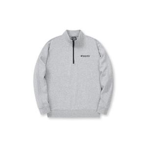 디스커버리긴팔티 BQK DXTR30044-MGS 니트 에센셜 반집업 트레이닝 맨투맨