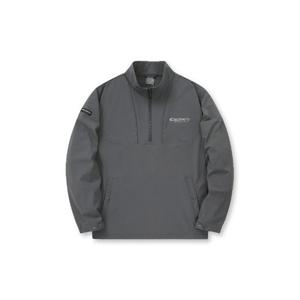 디스커버리후드집업 BQK DXTR39044-GRD 우븐 에센셜 하이넥 아노락 트레이닝 자켓