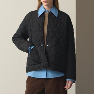 리베레츠 하트퀼팅패딩자켓