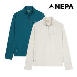 네파 남성 패스파인더 더블자가드메쉬 긴팔 집업 티셔츠 7L55402