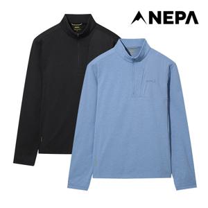 네파 남성 패스파인더 하이브리드 집업 티셔츠 7L55411