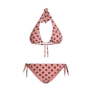 돌체앤가바나 DNA 폴카 도트 프린트 비키니 세트 O8A54JON02A
