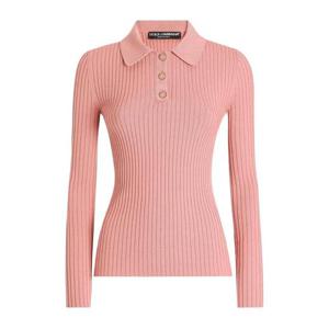 돌체앤가바나 DNA 골지 폴로 탑 FXZ17TJCVXG