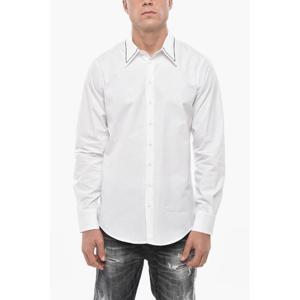 디스퀘어드2 긴팔 셔츠 S74DM0909 S35244 100 White