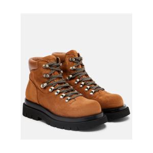 보테가베네타 스웨이드 레이스업 부츠 P01140848