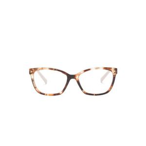 프라다 톨토이즈셸 이펙트 스퀘어 프레임 안경 PR15ZV