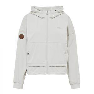 [와이드앵글] 여성 CO 캐주얼 루즈핏 후디 자켓 WWU25173W6