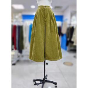 스테파니 세이브존08 잔골 투턱 7부 바지 N25NP5404