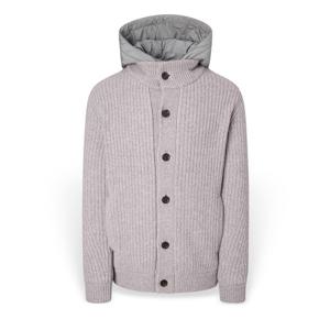 [헤지스] 남성 탈착후드 울 집업니트 HZSW5D601I2