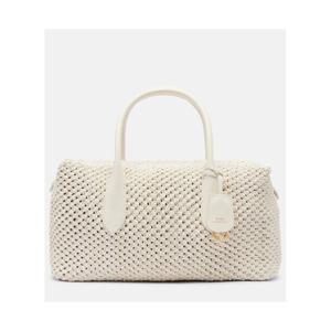 폴로 랄프로렌 Bellport 우븐 레더 토트 백 P01114108