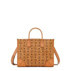 엠시엠 토트백 MWTESBO06CO Saddle Brown