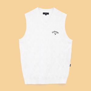 캘러웨이 니트 베스트 C252191001030 WHITE DOM