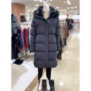 소고 세이브존01 폭스퍼 후드 렉스카라넥 구스 롱 점퍼 TL4FA15