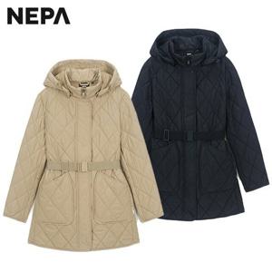 [네파]춘추용 여성 퓨레 2L 미드기장 패딩 자켓 - 7K60960