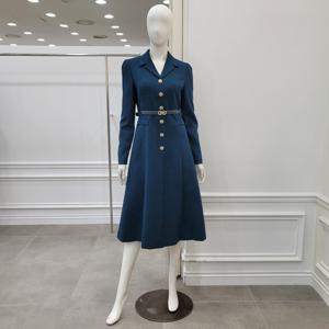 [미니멈]A라인 카라 원피스(MYDAWO0710 DN)-IC