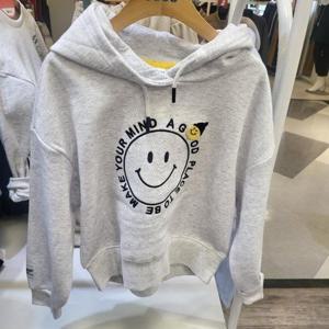 에스핏 HC15 스마일 크롭후드티셔츠 SJY711-FKHT08