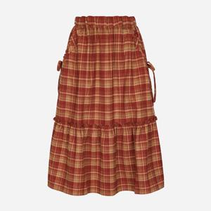 [써스데이아일랜드]밴딩 셔링 A라인 스커트 T258MSK235W