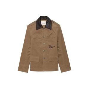 쟈딕앤볼테르 베람 코듀로이 자수 재킷 WWOW01738