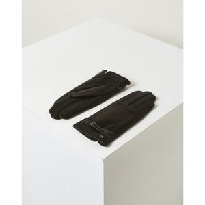 [닥스핸드백] 벨트 꼬임 양가죽 장갑 블랙 DCGV5F310BK