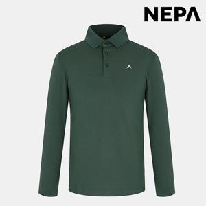 [네파 (행사)]남성 코트나 피케 긴팔 폴_로티셔츠 7J55241