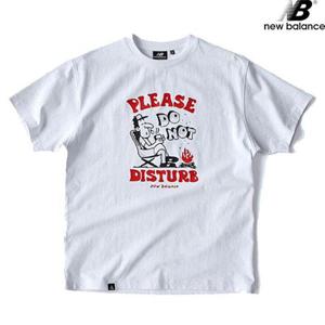 뉴발란스 NBNEC29023-WH 캠핑 일러스트 반팔티 남녀공용 티셔츠