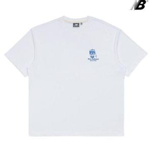 뉴발란스 NBNED22453-BL NB BOY 헤리티지샵 그래픽 반팔티 남녀공용 티셔츠