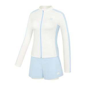 아레나]웨이비 레귤러핏 래쉬가드세트A6BL1PS02WHT-MN