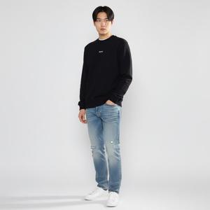 MSGM 브러쉬드 마이크로 로고 맨투맨 (3540MM551 237799 99)