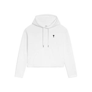 아미 후드 티셔츠 FSW767730 100 BLANC
