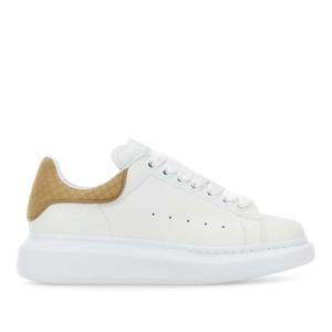 알렉산더맥퀸 퍼포레이션 가죽 레이스업 스니커즈 553770WWAAO