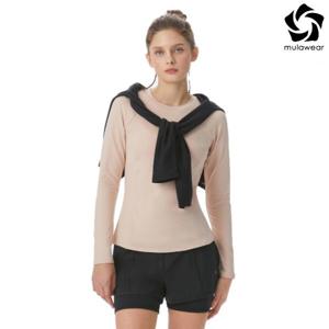 뮬라웨어 여성 소프트 웜 롱슬리브 AWNETL703-LPK-YDP