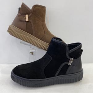 [에스콰이아]여성 경량 퍼 앵클부츠 YADWBS8334BKBR HSFF2A GN