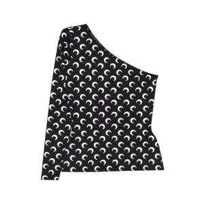 마린세르 문 프린트 비대칭 탑 WTS014ACJER0111