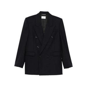 생로랑 울 자켓 835102Y5K324140 Dark Blue