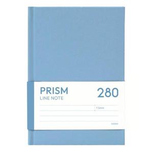 [인디고] 프리즘 280 라인 양장 노트 (B6, 32절) - 밀키블루