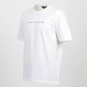 CP COMPANY MERCERIZED JERSEY GRAPHIC FACE T-SHIRT (16CLTS043A 006370W 101) (머서라이즈드 저지 그래픽 페이스 티셔츠)