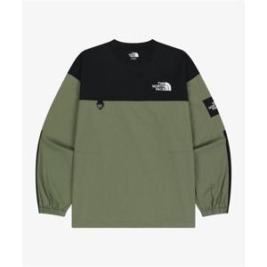 노스페이스 NM5MR57J 화이트라벨 알바니 EX 크루넥 LIGHT KHAKI 254939