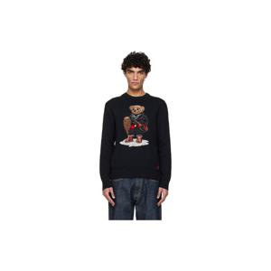 26 SS 폴로 랄프로렌 남성 네이비 폴로 베어 스웨터 252213M201011