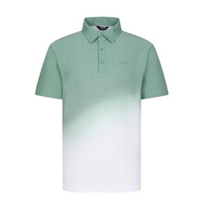 [핑]남성 그라데이션 카라 반팔 티셔츠 111E2TO502_GN