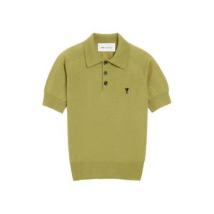 AMI Paris 아미 드 쾨흐 폴로 셔츠 E26FPL439KN0039