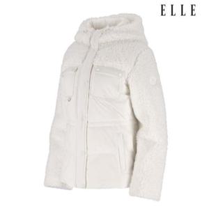 엘르골프 세이브존01 여성 플리스 믹스 리싸이클 패딩 점퍼 6J81302 101