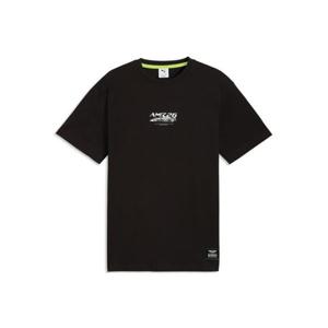 푸마 AMF1 그래픽 티 2 (레귤러) - 블랙 635388-01 285013