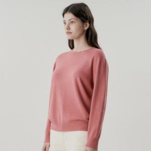 [코인코즈][정가129,000원]코인코즈 홀가먼트 라운드넥 니트_DZ4WP065