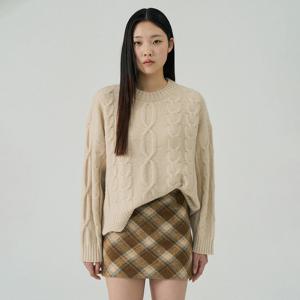 [코인코즈][정가59,000원]라운드 피셔맨 니트_CD5WP667