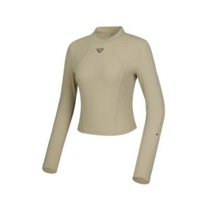 다이나핏 LIFT (리프트) 여성 크롭 긴팔티_Light Khaki YWU24223K6 275063