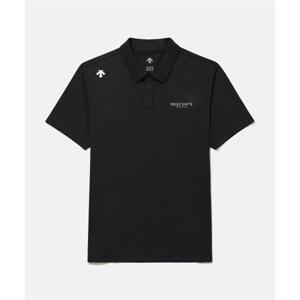 데상트 터프 워딩 폴로 반팔 티셔츠 블랙(SQ323UPS72) SQ323UPS72_BLK0 278460